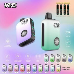 【ice一次性電子煙】ice freeze 10000口拋棄式電子菸｜涼感可調電子煙新體驗|台灣現貨