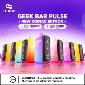 【Geek Bar Pulse一次性電子煙】 Geek Bar 15000 口拋棄式電子菸 | 歐美爆款 | 小火箭