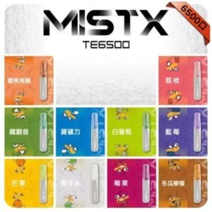 【MISTX TE抛棄式电子菸】鴨嘴獸一次性電子煙 6500 Puffs|輕便便攜|年度潮流款